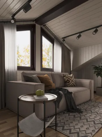 Интерьер гостиной  смотреть на Basicdecor
