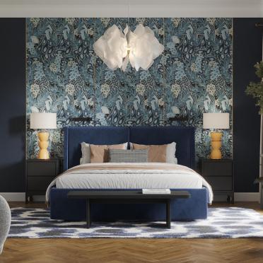 Интерьер спальни  смотреть на Basicdecor