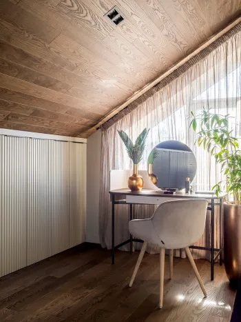 Интерьер с жалюзи  смотреть на Basicdecor
