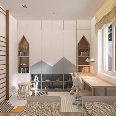 Интерьер детской  смотреть на Basicdecor