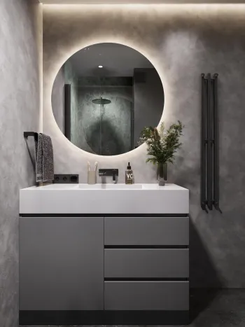 Интерьер ванной  смотреть на Basicdecor