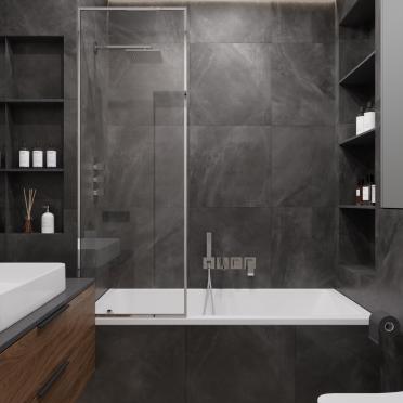 Интерьер ванной  смотреть на Basicdecor