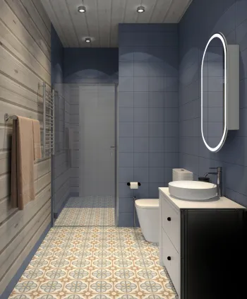 Интерьер ванной  смотреть на Basicdecor