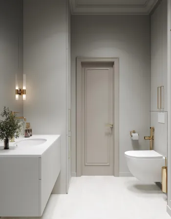 Интерьер ванной  смотреть на Basicdecor