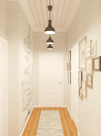 Интерьер с проходной  смотреть на Basicdecor