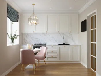 Интерьер кухни в неоклассике смотреть на Basicdecor