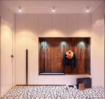 Интерьер прихожей в современном стиле смотреть на Basicdecor