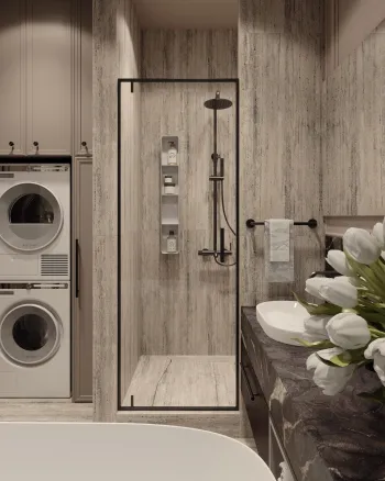 Интерьер ванной  смотреть на Basicdecor