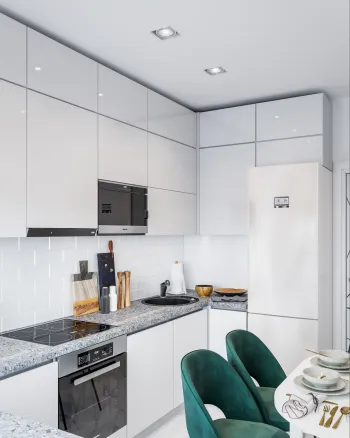 Интерьер кухни в современном стиле смотреть на Basicdecor