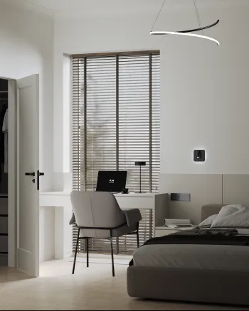 Интерьер спальни c подсветкой  смотреть на Basicdecor