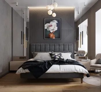 Интерьер спальни в современном стиле смотреть на Basicdecor