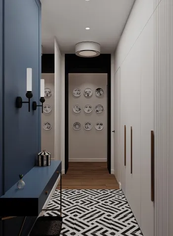 Интерьер прихожей  смотреть на Basicdecor