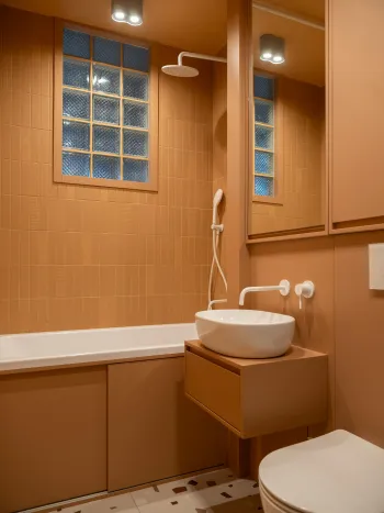 Интерьер ванной  смотреть на Basicdecor