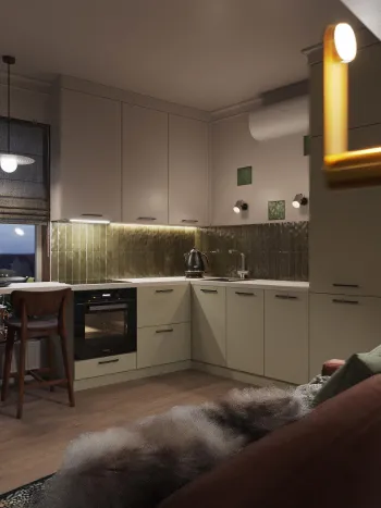 Интерьер кухни  смотреть на Basicdecor