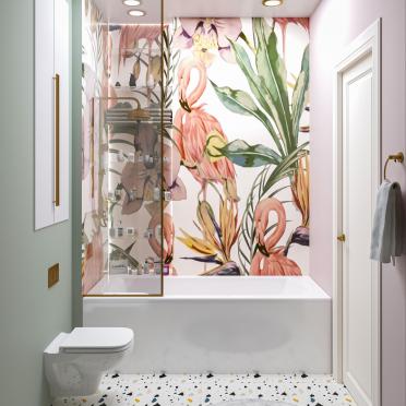 Интерьер ванной  смотреть на Basicdecor