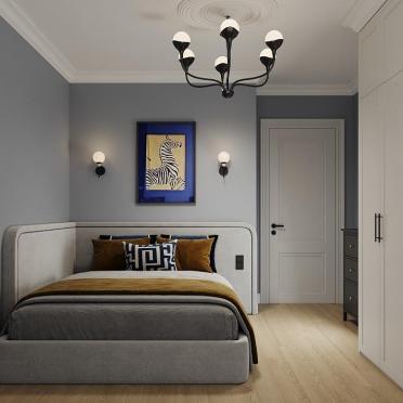 Интерьер спальни cветильниками над кроватью  смотреть на Basicdecor