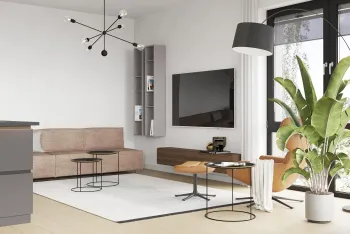 Интерьер гостиной  смотреть на Basicdecor