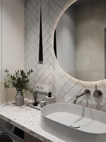 Интерьер ванной  смотреть на Basicdecor