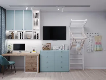 Интерьер детской  смотреть на Basicdecor