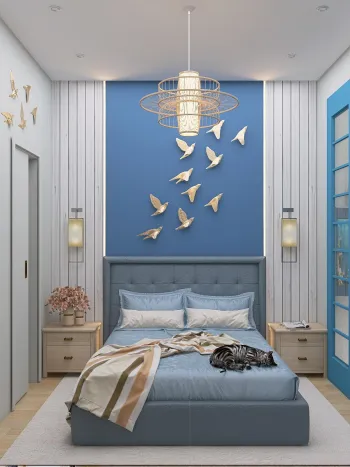 Интерьер спальни  смотреть на Basicdecor