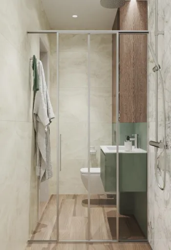 Интерьер ванной  смотреть на Basicdecor