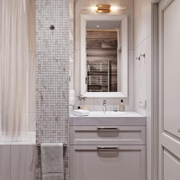 Интерьер ванной в современном стиле смотреть на Basicdecor
