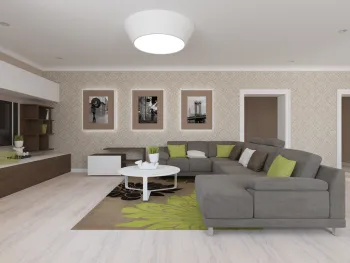 Интерьер гостиной в современном стиле смотреть на Basicdecor