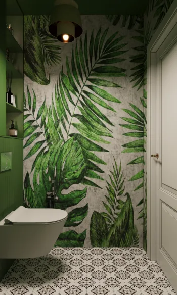 Интерьер ванной  смотреть на Basicdecor