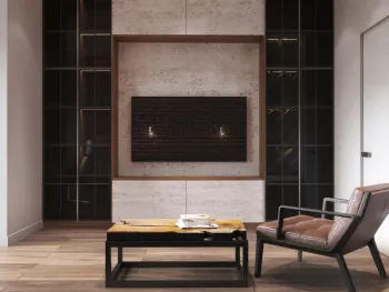 Интерьер гостиной  смотреть на Basicdecor