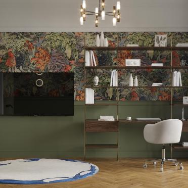 Интерьер кабинета  смотреть на Basicdecor