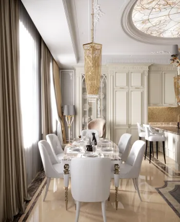 Интерьер столовой  смотреть на Basicdecor