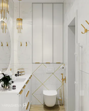 Интерьер ванной  смотреть на Basicdecor