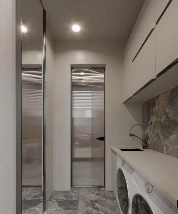 Интерьер c подсветкой  смотреть на Basicdecor