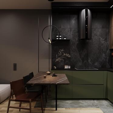 Интерьер кухни в современном стиле смотреть на Basicdecor