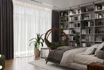 Интерьер гостиной  смотреть на Basicdecor