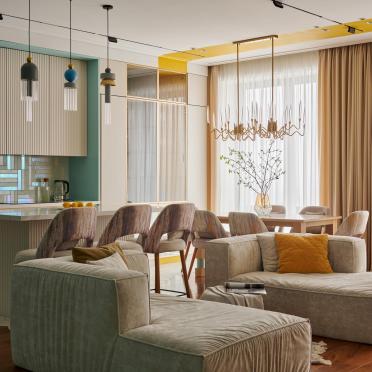 Интерьер гостиной  смотреть на Basicdecor