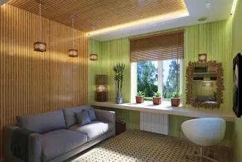 Интерьер ванной в современном стиле смотреть на Basicdecor