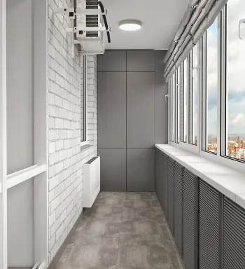 Интерьер балкона  смотреть на Basicdecor