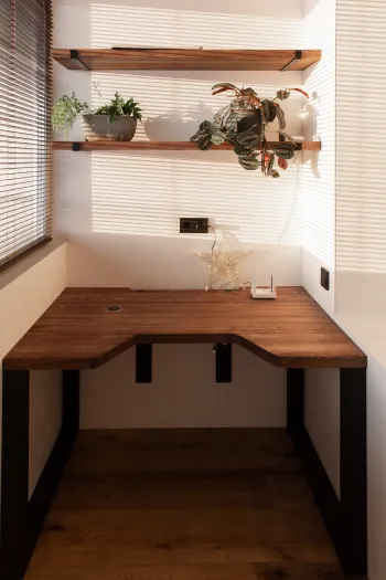 Интерьер c рабочим местом угловым  смотреть на Basicdecor