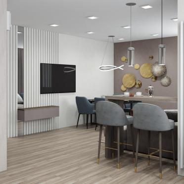 Интерьер гостиной  смотреть на Basicdecor