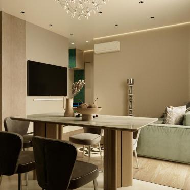 Интерьер кухни c подсветкой  смотреть на Basicdecor