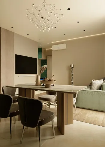 Интерьер кухни c подсветкой  смотреть на Basicdecor