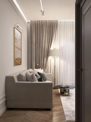 Интерьер гостиной  смотреть на Basicdecor