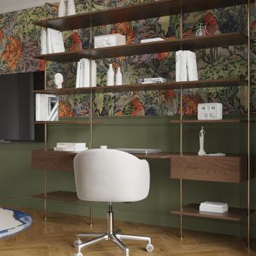 Интерьер кабинета  смотреть на Basicdecor