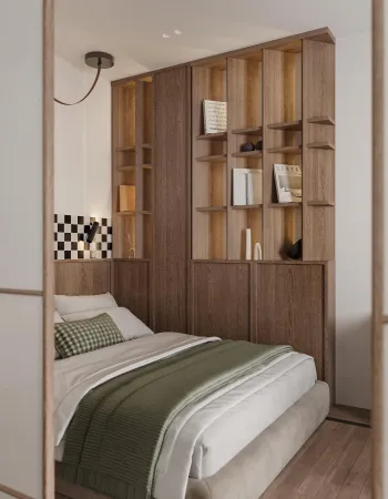 Интерьер спальни  смотреть на Basicdecor