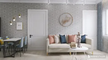 Интерьер гостиной  смотреть на Basicdecor