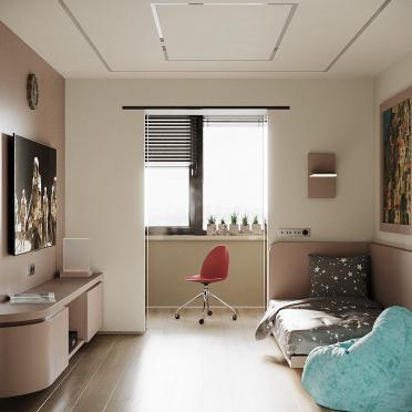 Интерьер детской  смотреть на Basicdecor
