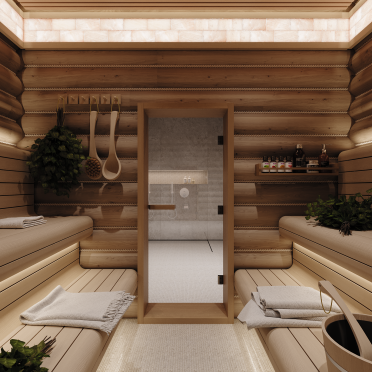 Интерьер cауной  смотреть на Basicdecor