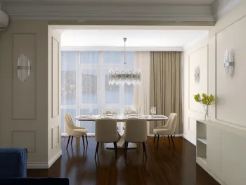 Интерьер столовой  смотреть на Basicdecor