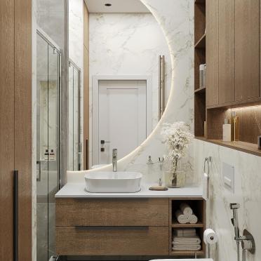 Интерьер ванной  смотреть на Basicdecor